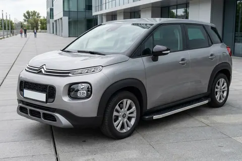 Бокові пороги BlackLine (2 шт., Алюміній) для Citroen C-3 Aircross 2017-2024 рр — Citroen C-3 Aircross 2017-2024 гг. DianaParts