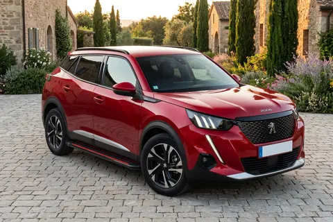 Бокові пороги Maya Red (2 шт., Алюміній) для Peugeot 2008 2019- рр — Peugeot 2008 2019- гг. DianaParts