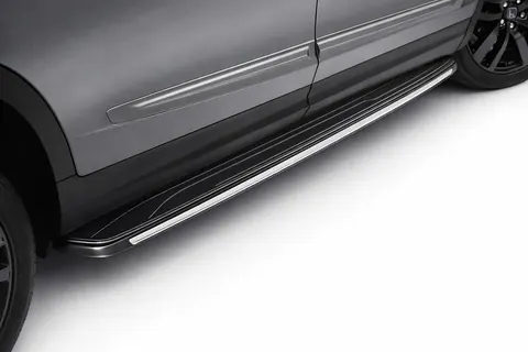 Бокові пороги Оригінал (2 шт, алюміній) для Honda Pilot 2015-2022 рр — Honda Pilot 2015-2022 гг. DianaParts