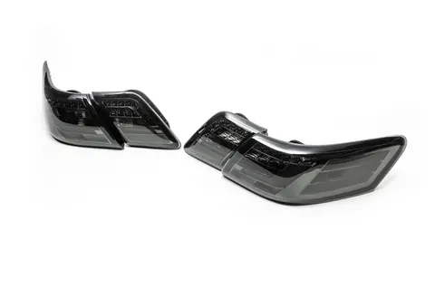 Задні ліхтарі (2 шт, LED Black) для Toyota Camry 2006-2011 рр — Toyota Camry 2006-2011 гг. DianaParts