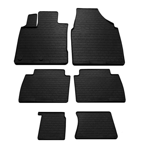 Гумові килимки для -20262 (3 ряди, Stingray Premium) для Nissan Qashqai 2007-2010 рр — Nissan Qashqai 2007-2010 гг. DianaParts