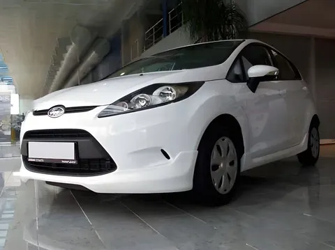 Накладка на передній бампер 2008-2013 (під фарбування) для Ford Fiesta рр — Ford Fiesta 2008-2017 гг. DianaParts
