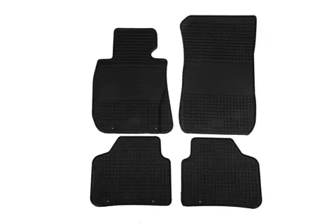 Гумові килимки (4 шт, Polytep) для BMW X1 E84 2009-2015 рр — BMW X1 E84 2009-2015 гг. DianaParts