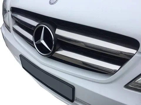 Накладки на решітку 2010-2015 (нерж) Carmos - Турецька сталь для Mercedes Vito W639 рр — Mercedes Vito W639 2004-2014 гг. DianaParts