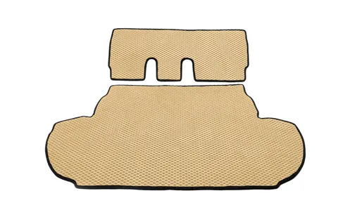 Килимок багажника (EVA, Бежевий) 7-місний З сабвуфером для Peugeot 4007 2007-2013 рр — Peugeot 4007 2007-2013 гг. DianaParts
