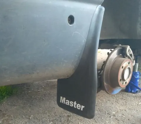 Бризковики Premium з поглибленням (2 шт, гума) для Renault Master 1998-2010 рр — Renault Master 1998-2010 гг. DianaParts