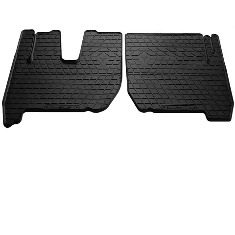 Гумові килимки AD/AT (2 шт, Stingray Premium) для Iveco Stralis 2007-2012 рр — Iveco Stralis 2007-2012 гг. DianaParts