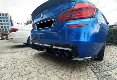 Задній дифузор DPT V-1 (для M-Performance, чорний глянець) для BMW 5 серія F10/F11 2010-2016 рр — BMW 5 серия F10/F11 2010–2016 гг. DianaParts