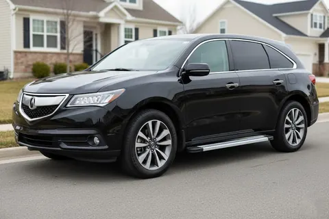 Бокові пороги Maya V2 (2 шт., Алюміній) для Acura MDX 2013-2020 рр — Acura MDX 2013-2020 гг. DianaParts