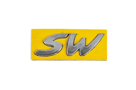 Напис SW (64мм на 21мм) для Peugeot 407 2004-2011 рр — Peugeot 407 2004-2011 гг. DianaParts