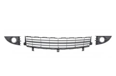 решетка бампера передняя Renault Scenic - 2 и 3 поколение (2003-2011) 7701477302 — БАМПЕР DianaParts