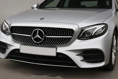 Передня решітка Diamond Black (для Avantgarde/AMG-Line/E43 AMG/E53 AMG 2016-2020) З місцем під камеру для Mercedes E-сlass W213 рр — Mercedes E-сlass W213 2016-2023 гг. DianaParts