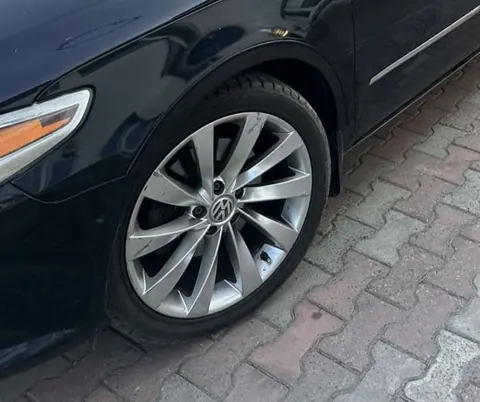 Накладки на арки 2008-2012 (4 шт, чорні, ABS-пластик) для Volkswagen Passat СС рр — Volkswagen Passat СС 2008-2017 гг. DianaParts