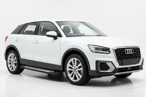 Бокові пороги Allmond Grey (2 шт., Алюміній) для Ауди Q2 2016- рр — Audi Q2 2016- гг. DianaParts