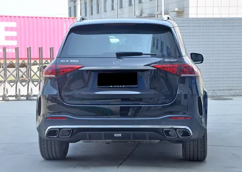 Задній дифузор з насадками GLE63 Silver (2018-2026) для Mercedes GLE W167 2018- рр — Mercedes GLE W167 2018- гг. DianaParts