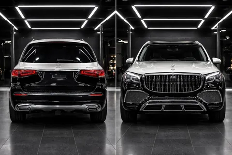 Комплект обвісів Maybach GLS600 для Mercedes GLS X167 2019- рр — Mercedes GLS X167 2019- гг. DianaParts