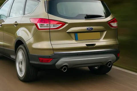 Кромка багажника (нерж.) OmsaLine - Італійська нержавійка для Ford Kuga/Escape 2013-2019 рр — Ford Kuga/Escape 2013-2019 гг. DianaParts