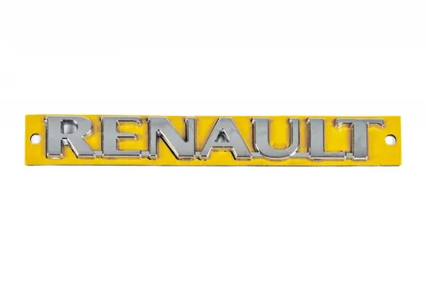 Напис Renault 5255A (131мм на 16мм) для Renault Megane II 2004-2009 рр — Renault Megane II 2004-2009 гг. DianaParts