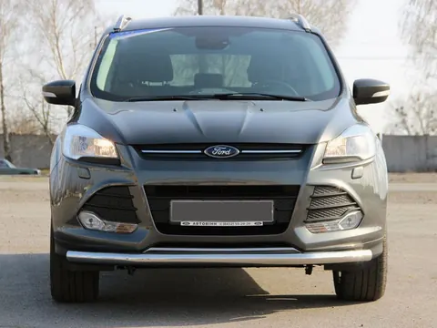 Передній захист ST008 (нерж.) 51 мм для Ford Kuga/Escape 2013-2019 рр — Ford Kuga/Escape 2013-2019 гг. DianaParts