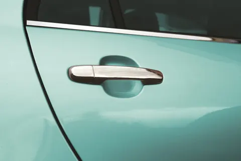 Накладки на ручки (4 шт, нерж) Omsaline - італійська нержавійка для Toyota Prius 2009-2015 рр — Toyota Prius 2009-2015 гг. DianaParts