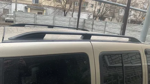 Рейлінги Skyport (чорні) Стандартна база для Fiat Doblo I 2005-2010 рр — Fiat Doblo I 2005-2010 гг. DianaParts