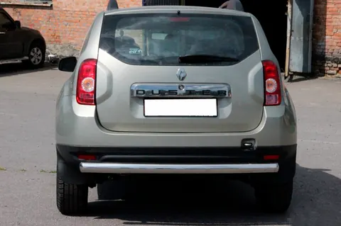 Задня дуга пряма (нерж.) для Renault Duster 2008-2017 рр — Renault Duster 2008-2017 гг. DianaParts