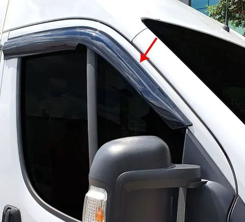 Вітровики (2 шт., Sunplex) для Peugeot Boxer 2006-2025 рр — Peugeot Boxer 2006-2025 гг. DianaParts