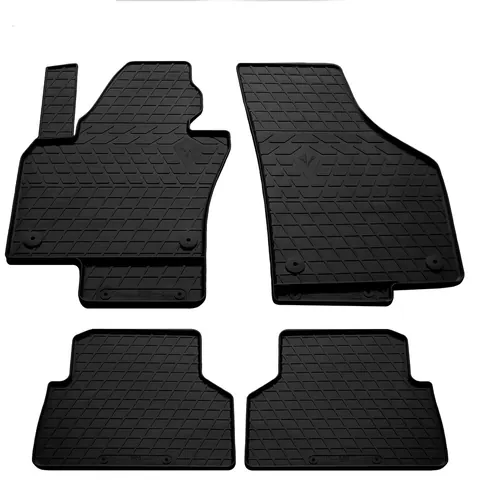 Гумові килимки (4 шт, Stingray Premium) для Volkswagen Tiguan 2007-2016 рр — Volkswagen Tiguan 2007-2016 гг. DianaParts