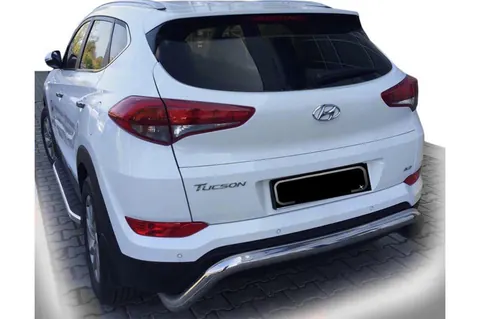 Задня дуга AK007 (нерж.) для Hyundai Tucson TL 2016-2021 рр — Hyundai Tucson TL 2016-2021 гг. DianaParts