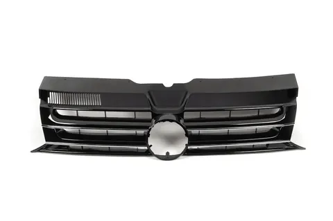 Передня решітка Чорний глянець (під емблему) для Volkswagen T5 2010-2015 рр — Volkswagen T5 2010-2015 гг. DianaParts