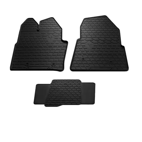 Гумові килимки (3 шт, Stingray Premium) для Ford Transit 2014- рр — Ford Transit 2014- гг. DianaParts