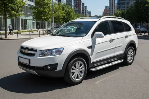 Бокові пороги Mevsim Grey (2 шт., Алюміній) для Chevrolet Captiva 2006-2019 рр — Chevrolet Captiva 2006-2019 гг. DianaParts