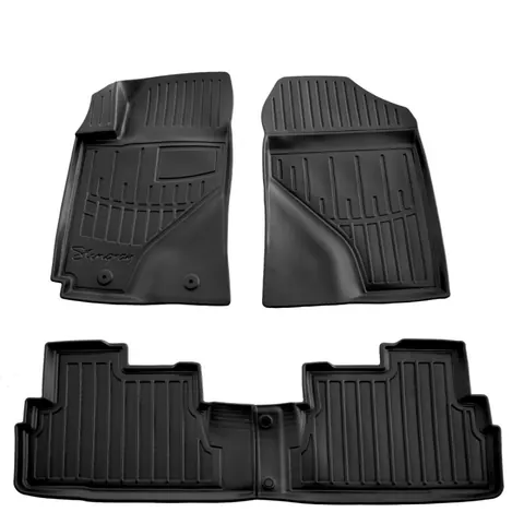 Килимки Stingray 3D (4 шт, поліуретан) для Toyota Corolla Verso 2004-2009 рр — Toyota Corolla Verso 2004-2009 гг. DianaParts