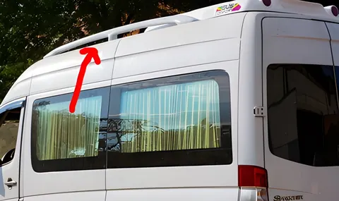 Рейлінги (під фарбування) для Mercedes Sprinter W906 2006-2018 рр — Mercedes Sprinter W906 2006–2018 гг. DianaParts