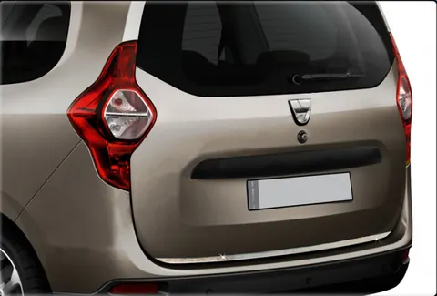 Накладки на кромка багажника (нерж.) для Dacia Lodgy 2012-2022 рр — Dacia Lodgy 2012-2022 гг. DianaParts