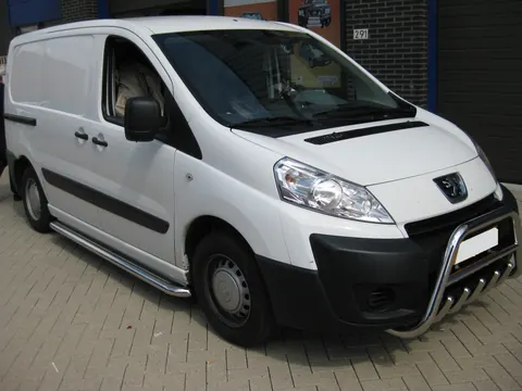 Бокові пороги Premium (2шт., нерж.) Ø60 для Citroen Nemo 2007-2017 рр — Citroen Nemo 2007-2017 гг. DianaParts