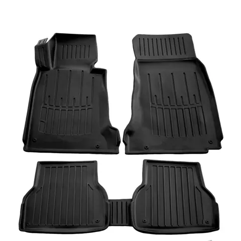 Килимки Stingray 3D (5 шт, поліуретан) для BMW 5 серія E39 1996-2003 рр — BMW 5 серия E39 1996-2003 гг. DianaParts