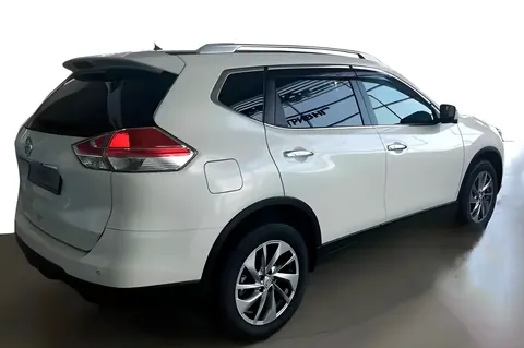 Вітровики з хром молдингом (4 шт, HIC) для Nissan X-trail T32/Rogue 2014-2021 рр — Nissan X-trail T32/Rogue 2014-2021 гг. DianaParts