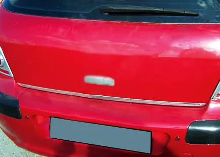 Кромка багажника (нерж.) для Peugeot 307 2001-2008 рр — Peugeot 307 2001-2008 гг. DianaParts