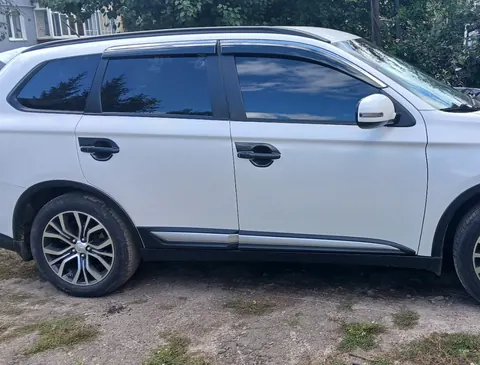 Рейлінги (2 шт) Сірі для Mitsubishi Outlander 2012-2021 рр — Mitsubishi Outlander 2012-2021 гг. DianaParts