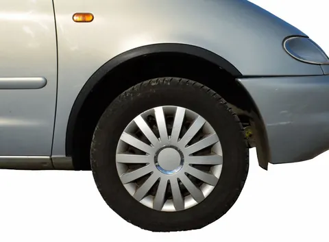 Накладки на арки (4 шт, чорні) для Seat Alhambra 1996-2010 рр — Seat Alhambra 1996-2010 гг. DianaParts
