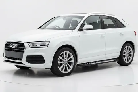 Бокові пороги Line (2 шт., Алюміній) для Ауди Q3 2011-2019 рр — Audi Q3 2011-2019 гг. DianaParts